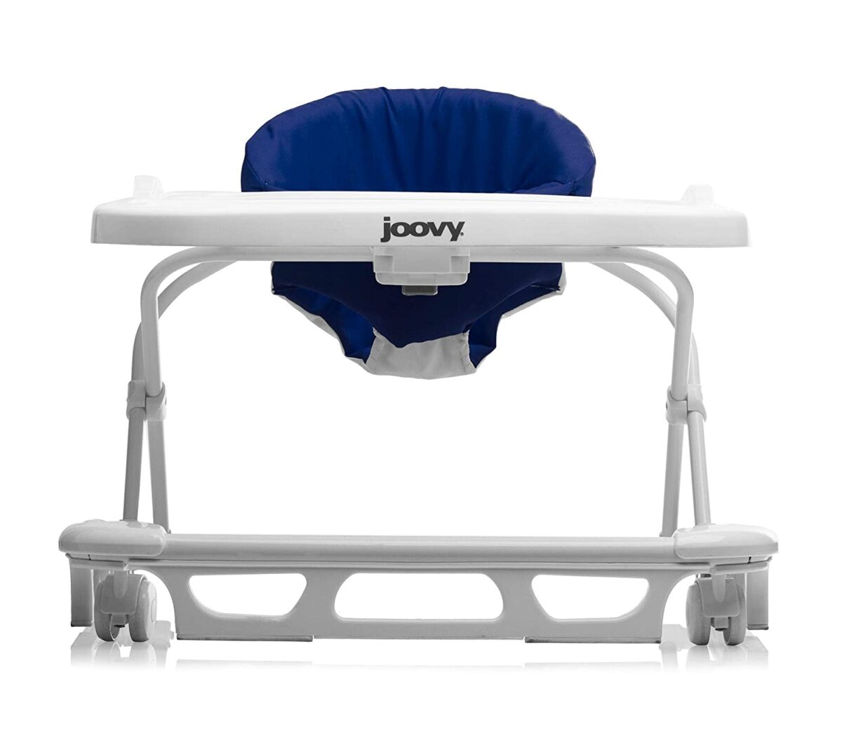 Joovy Spoon Walker Adjustable Baby Walker Activity Center Blueberry