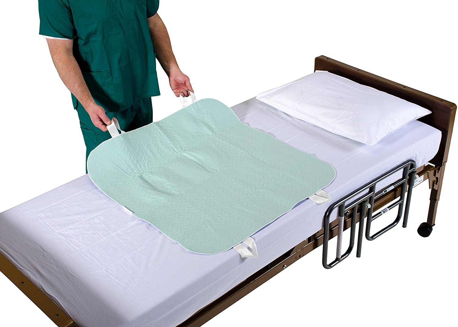 waterproof mattress pad for a hospital