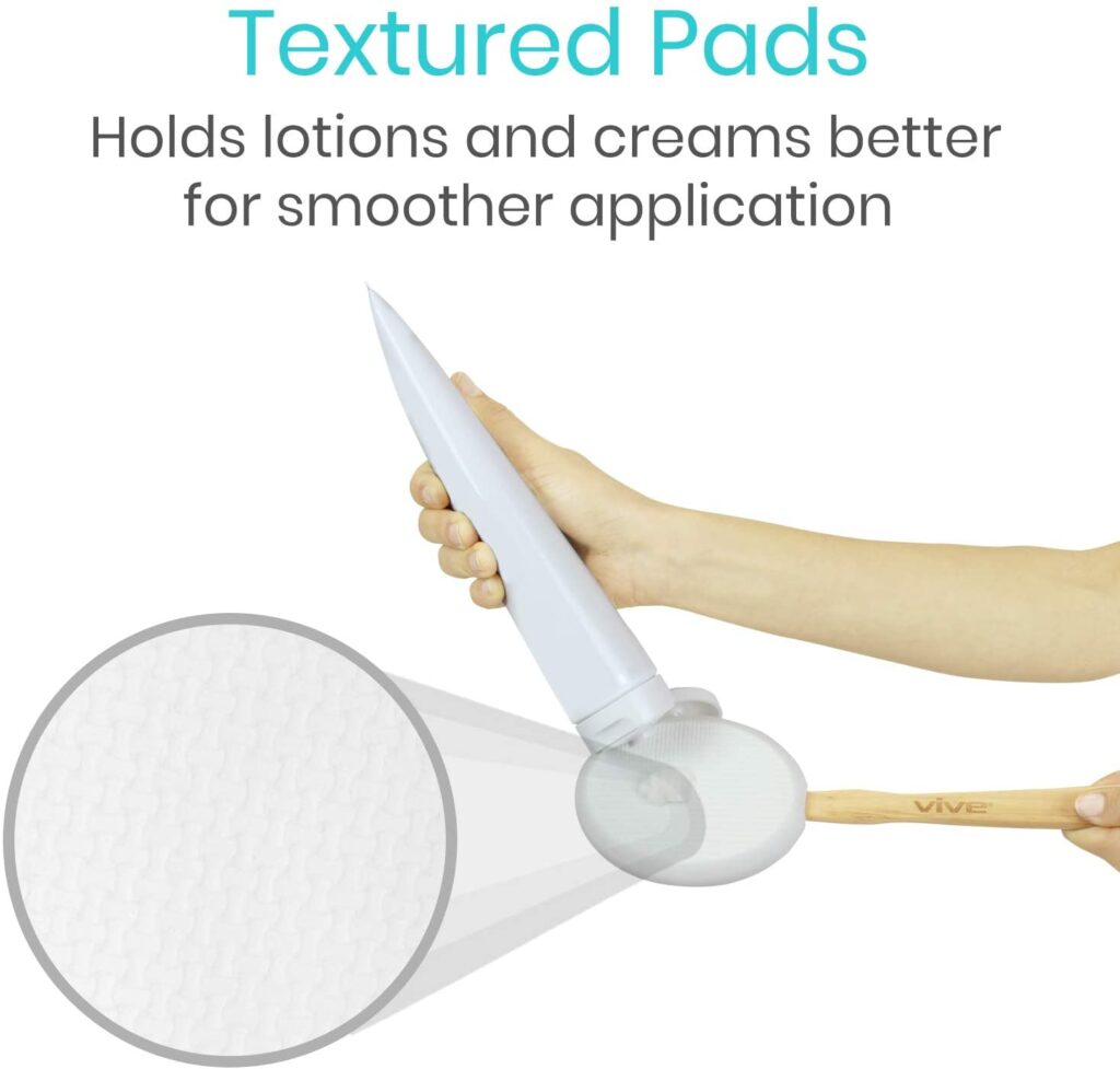 Be the first to review “Vive Lotion Applicator for Your Back (4 Pads